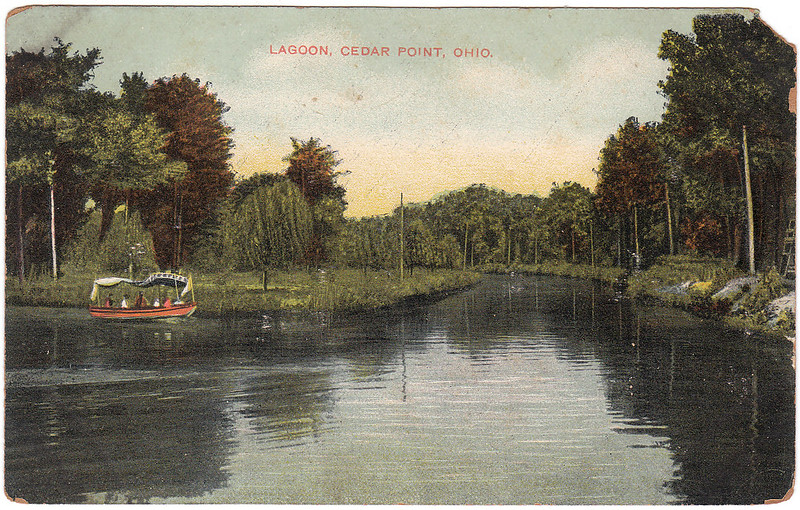 Lagoon, Cedar Point, Ohio (Date Unknown)